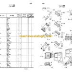Hitachi Sumitomo SCX900-2 Link Type Lift Cab Spec. Parts Catalog