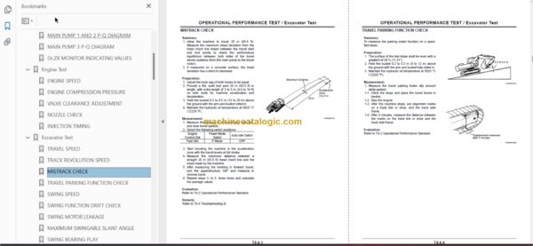 Hitachi ZX80-GI Hydraulic Excavator Technicial and Workshop Manual