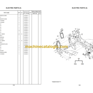 TATA Hitachi ZAXIS220LC GI-SERIES Hydraulic Excavator Parts Catalog