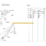 Hitachi KH125DR Parts List