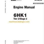 Hitachi 6HK1 Tier 2 Stage 2 Engine Manual