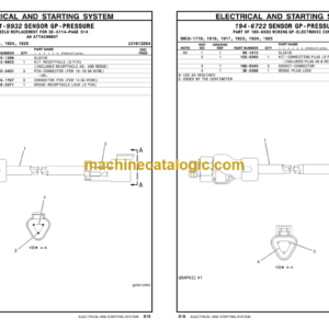 Caterpillar C-10 Industrial Engine Parts Manual