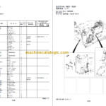 Hitachi ZW370-5B Wheel Loader (PNHEA0-1-3) Parts Catalog