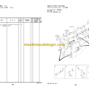 Hitachi ZW330 Wheel Loader (P92C1-1-3) Parts Catalog