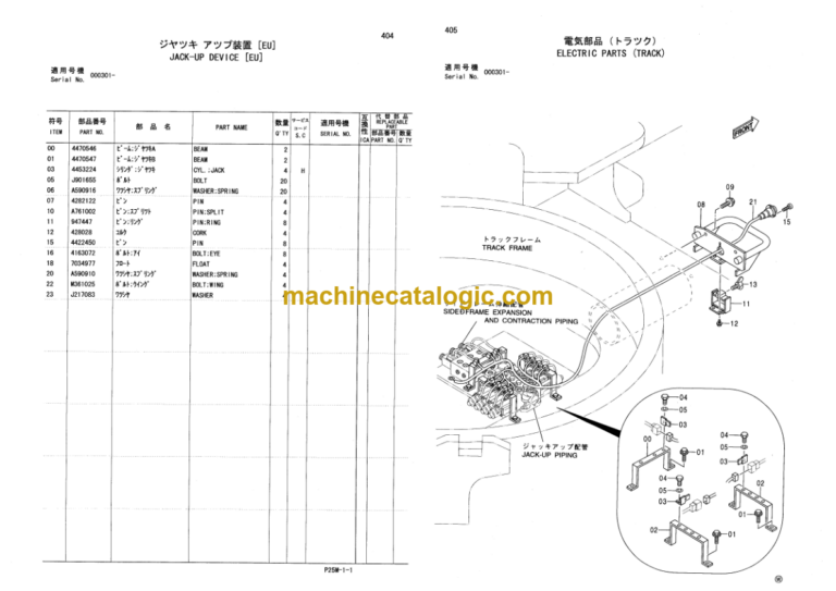 Hitachi Sumitomo SCX900HD-C Crawler Crane Parts Catalog