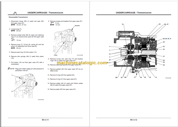 Hitachi ZX180W Technical and Workshop Manual