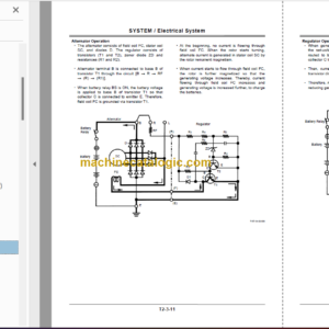 Hitachi ZX80SB ZX80SBLC Technical and Workshop Manual