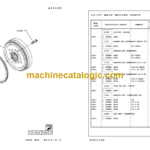 Hitachi Sumitomo SCX550-3C5 Engine Parts Catalog Hino Tire4-f C5