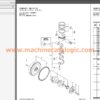 Hitachi ZX10U-6 Engine Parts book