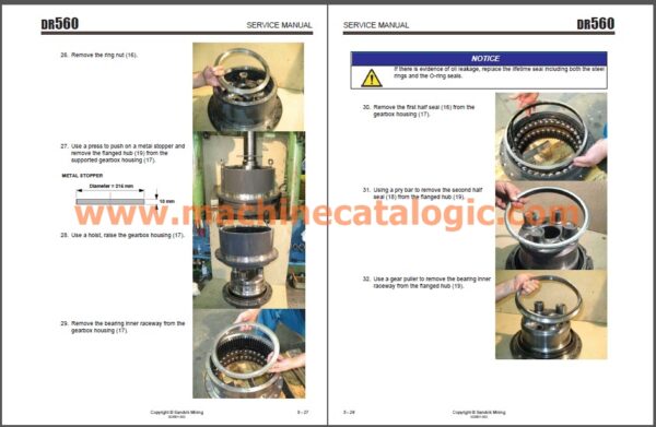 Sandvik DR560 Service Manual