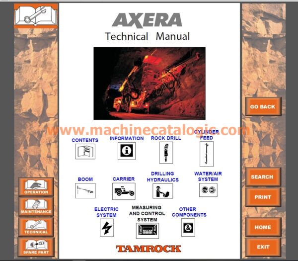 Sandvik AXERA 7-260C Drill Technical, service Manual