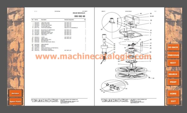 Sandvik (TAMROCK) Minimatic 205 - 40 Service, Parts, Operators and Maintenance Manual (TOOLMAN)