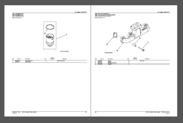 323D Compact Track Loader Parts Catalog