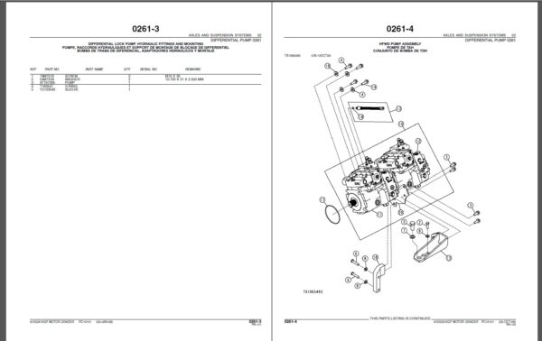 John Deere 672G and 672GP MOTOR GRADER Parts Manual