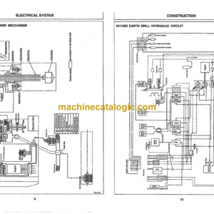 Hitachi KH100D EARTH DRILL Service Manual