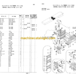 Hitachi Sumitomo SCX900HD-C Crawler Crane Parts Catalog