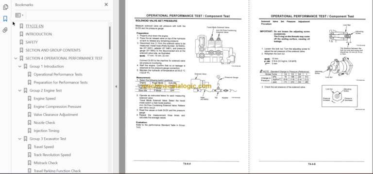 EX75US-7 Excavator Technicial and Workshop Manual
