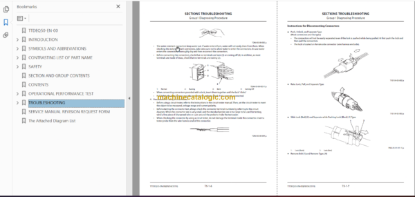 Hitachi ZX85US Excavator Technicial and Workshop Manual