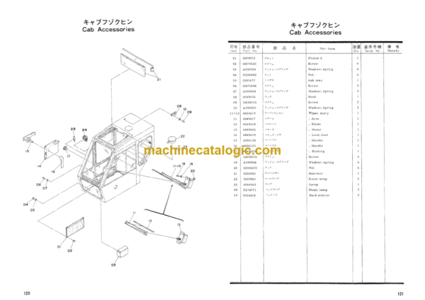 Hitachi KH125 Parts Catalog