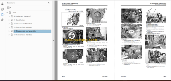 Komatsu 107E-2 Series Shop Manual