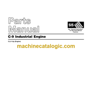 Caterpillar C-9 Industrial Engine Parts Manual