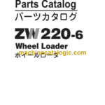 Hitachi ZW220-6 Wheel Loader Parts Catalog