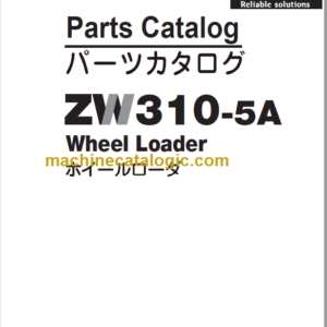 Hitachi ZW310-5A Wheel Loader Parts Catalog