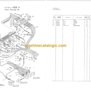 Hitachi KH230 Parts Catalog Serial No.0101-