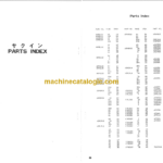 Hitachi KH125 Crane Clamshell Dragline Attachment Parts Catalog