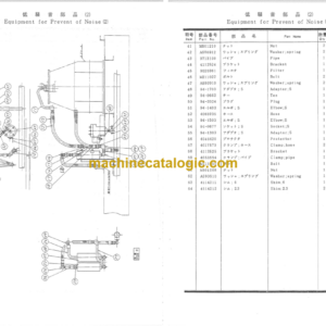 Hitachi KH300-2 Optional Equipments Parts Catalog