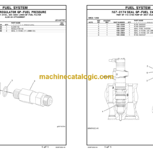 Caterpillar C-9 Industrial Engine Parts Manual