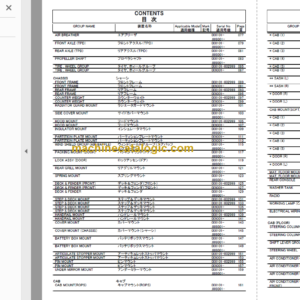 Hitachi ZW310-5A Wheel Loader Parts Catalog