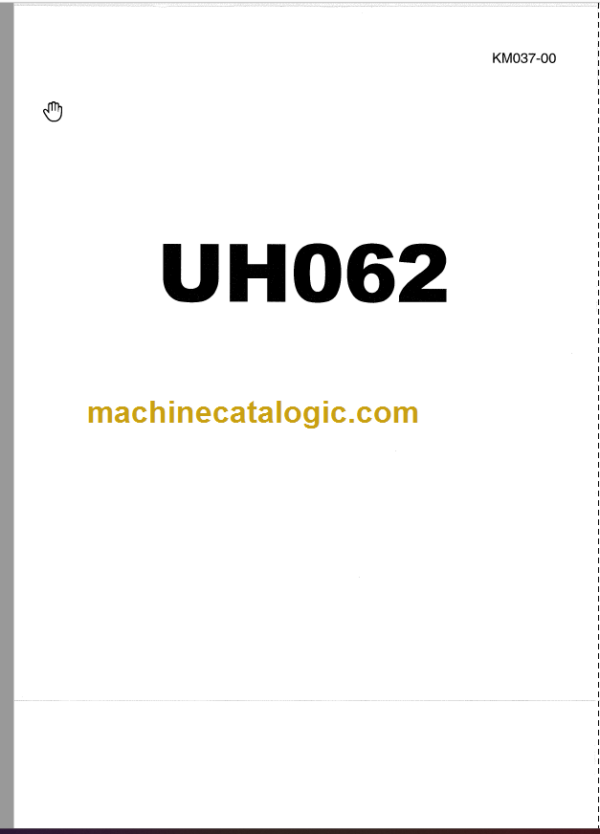 Hitachi UH062 Service Manual