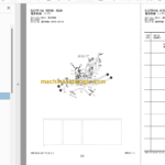 Hitachi ZW310-5A Wheel Loader Parts Catalog