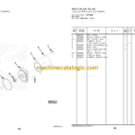 Hitachi ZW310-5A Wheel Loader Engine Parts Catalog