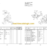 Hitachi ZV 55R 55RL 65R 65RL 75R 75RL 85RL Vibratory Rammer Parts Catalog