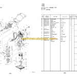 Hitachi TV60N TV60NK TV80N TV80NK Vibratory Roller Parts Catalog