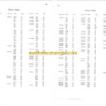 Hitachi KH230 Parts Catalog Serial No.0101-