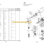 Hitachi TV60N TV60NK TV80N TV80NK Vibratory Roller Parts Catalog