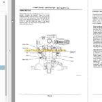EX80-5 Excavator Technicial and Workshop Manual