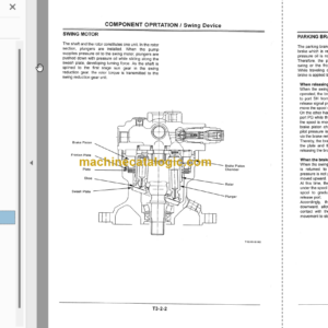 Hitachi EX80-5 Technical and Workshop Manual