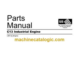 Caterpillar C13 Industrial Engine Parts Manual