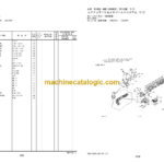 Hitachi ZW310-5B ZW330-5B Wheel Laoder Engine Parts Catalog