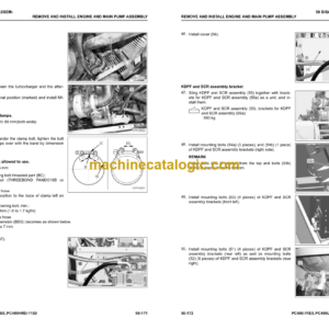 Komatsu PC490HRD-11E0 (K75230 and up) Shop Manual