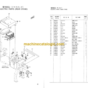 Hitachi Sumitomo SCX900HD Crawler Crane Parts Catalog