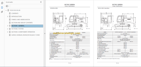 Hitachi ZX210-6 ZX210LC-6 ZX210LCN-6 ZX240N-6 Technical and Workshop Manual