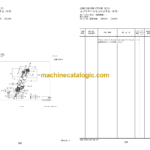 Hitachi ZW310-5B ZW330-5B Wheel Laoder Engine Parts Catalog