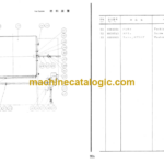 Hitachi KH500 Hydraulic Crawler Crane Parts Catalog Serial No.0101-
