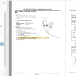 EX80-5 Excavator Technicial and Workshop Manual