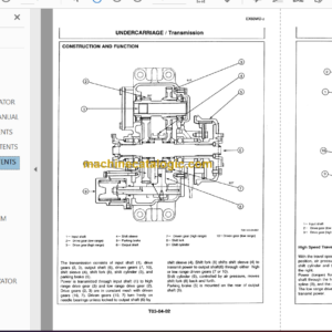 Hitachi EX60WD-2 Service Manual